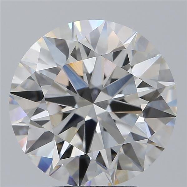 3.79ct G VVS2 Rare Carat Ideal Cut Round Lab Grown Diamond