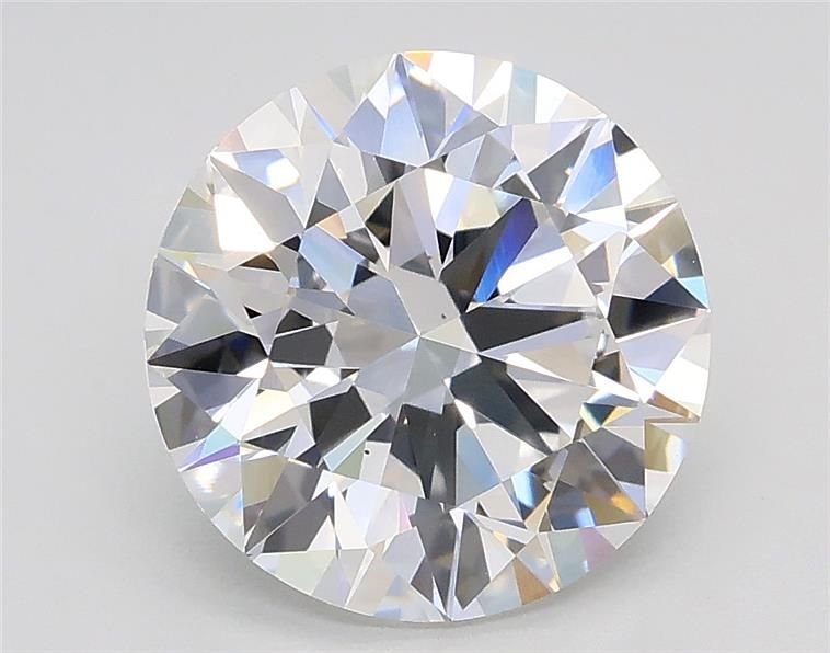 2.42ct F VS1 Rare Carat Ideal Cut Round Lab Grown Diamond
