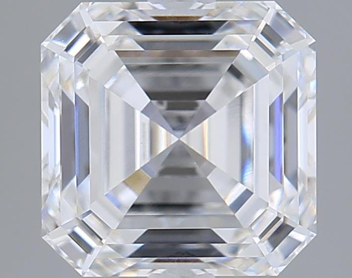 2.55ct E VVS2 Rare Carat Ideal Cut Asscher Lab Grown Diamond