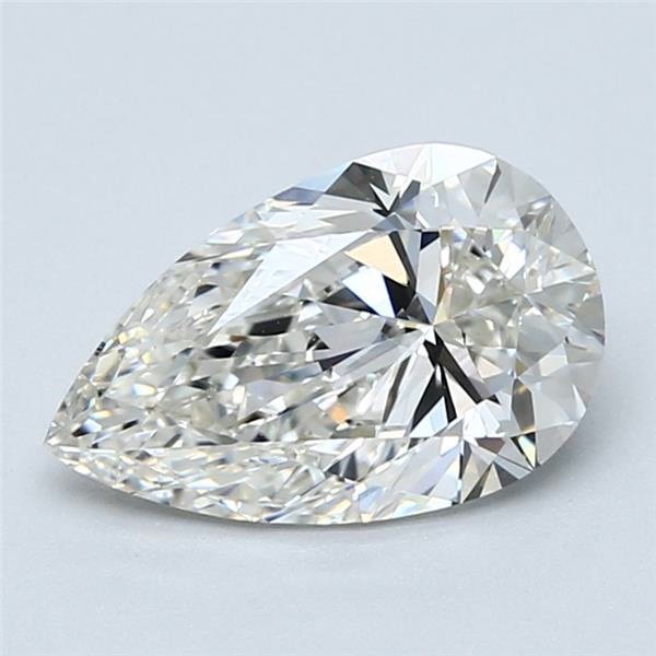 2.01ct I VS2 Rare Carat Ideal Cut Pear Diamond