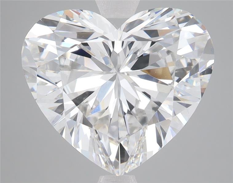 5.06ct F VS1 Excellent Cut Heart Lab Grown Diamond