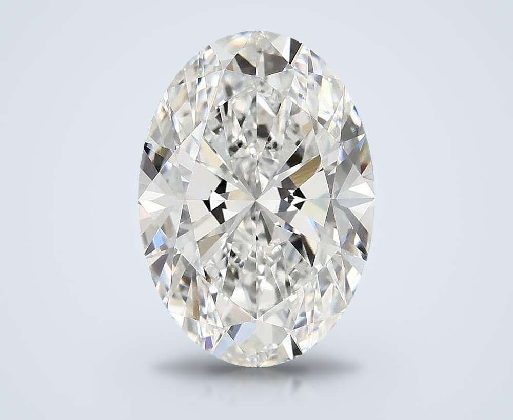 3.84 Carat Oval Lab Diamond