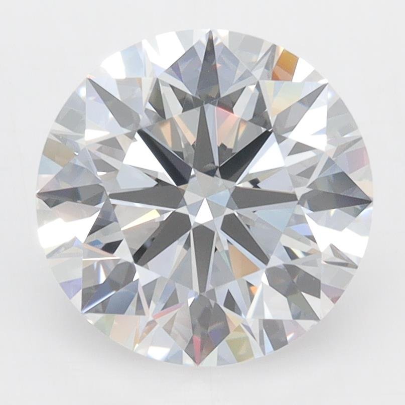 3.01ct D IF Rare Carat Ideal Cut Round Lab Grown Diamond