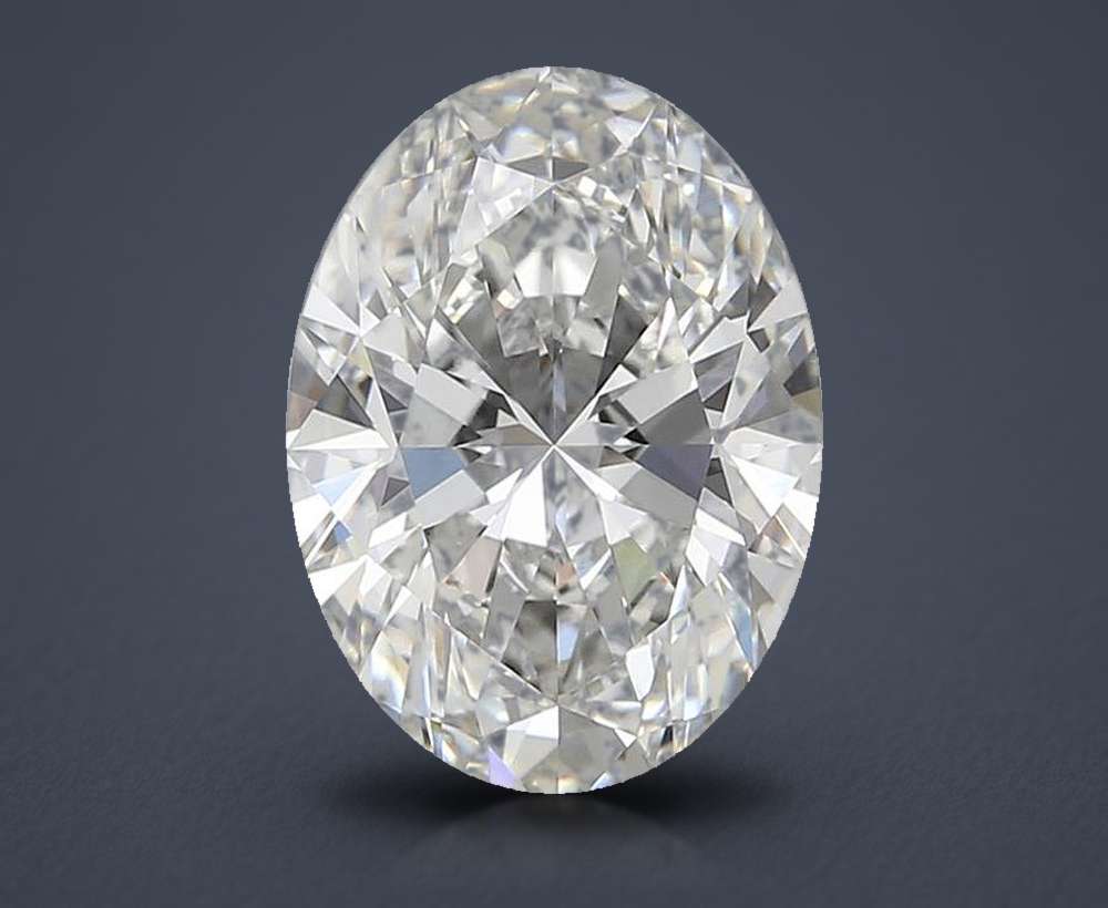 4.62 Carat Oval Lab Diamond