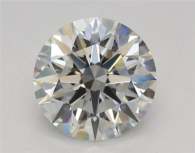 2.55ct F VVS2 Rare Carat Ideal Cut Round Lab Grown Diamond