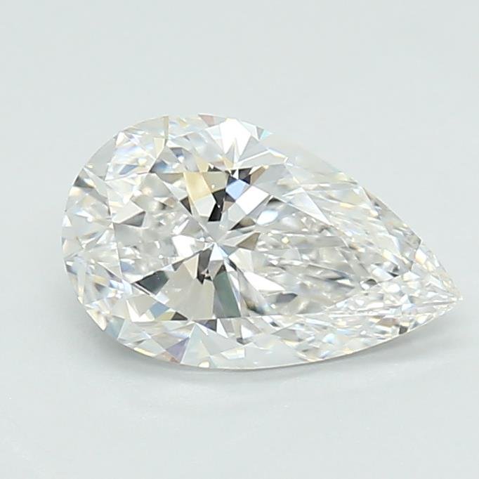 0.95ct E VVS2 Rare Carat Ideal Cut Pear Lab Grown Diamond