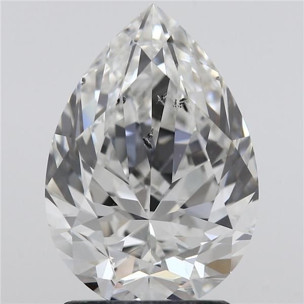 2.03ct G SI2 Very Good Cut Pear Diamond