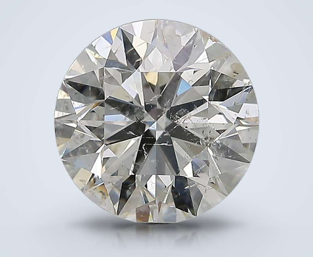 2.90 Carat Round Natural Diamond
