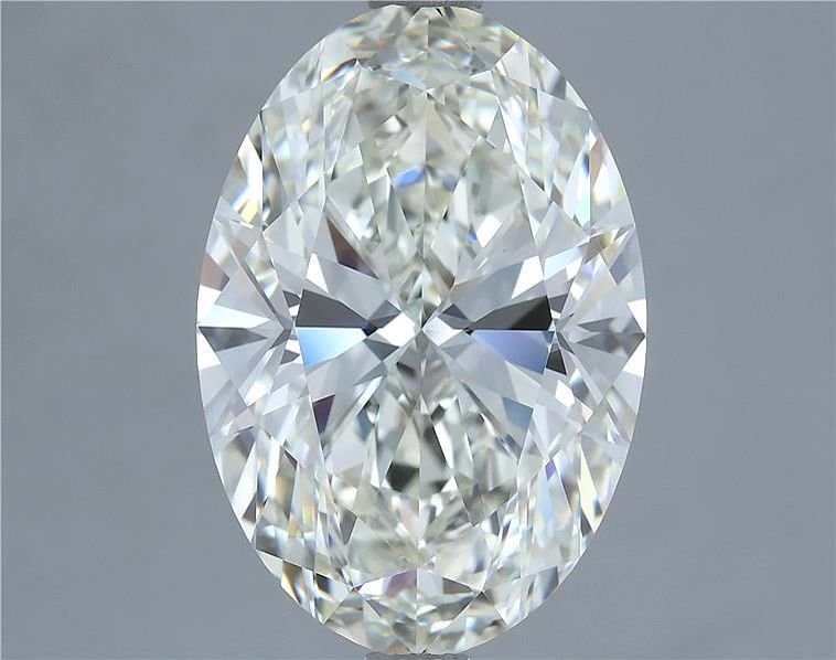 5.43ct I VVS2 Rare Carat Ideal Cut Oval Diamond
