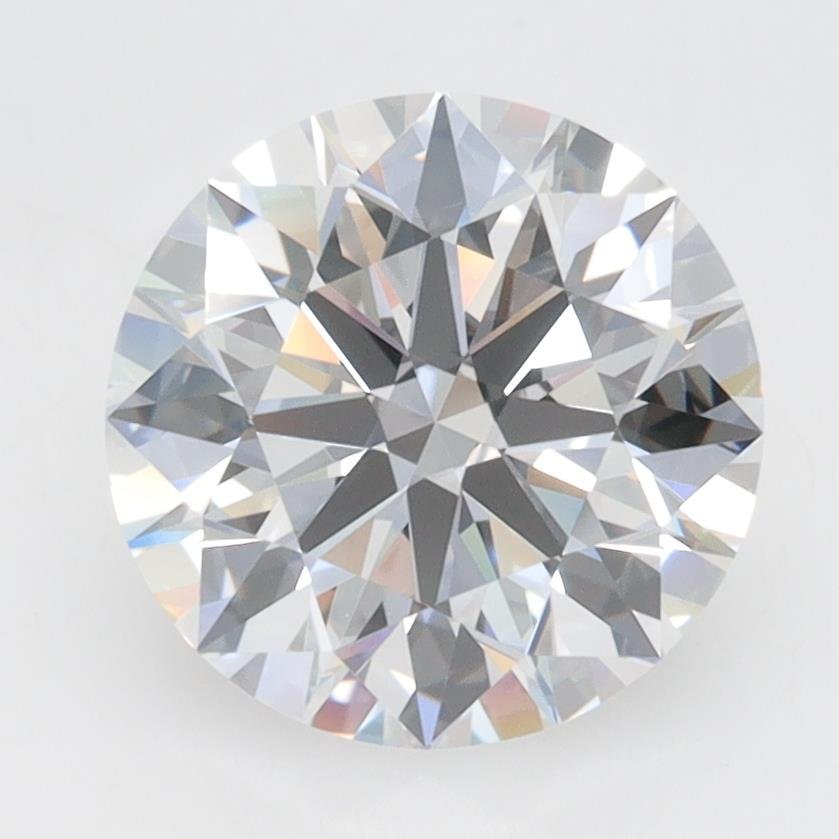 2.74ct D VVS1 Rare Carat Ideal Cut Round Lab Grown Diamond