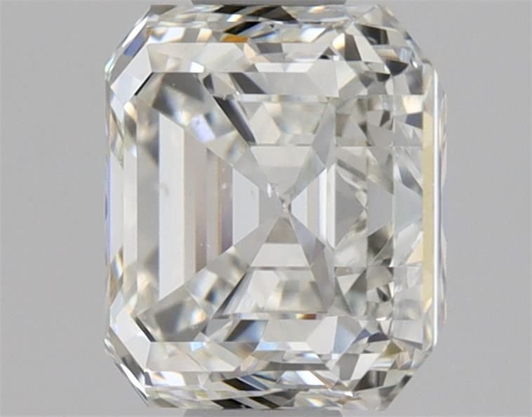 1.00ct H SI1 Rare Carat Ideal Cut Asscher Diamond