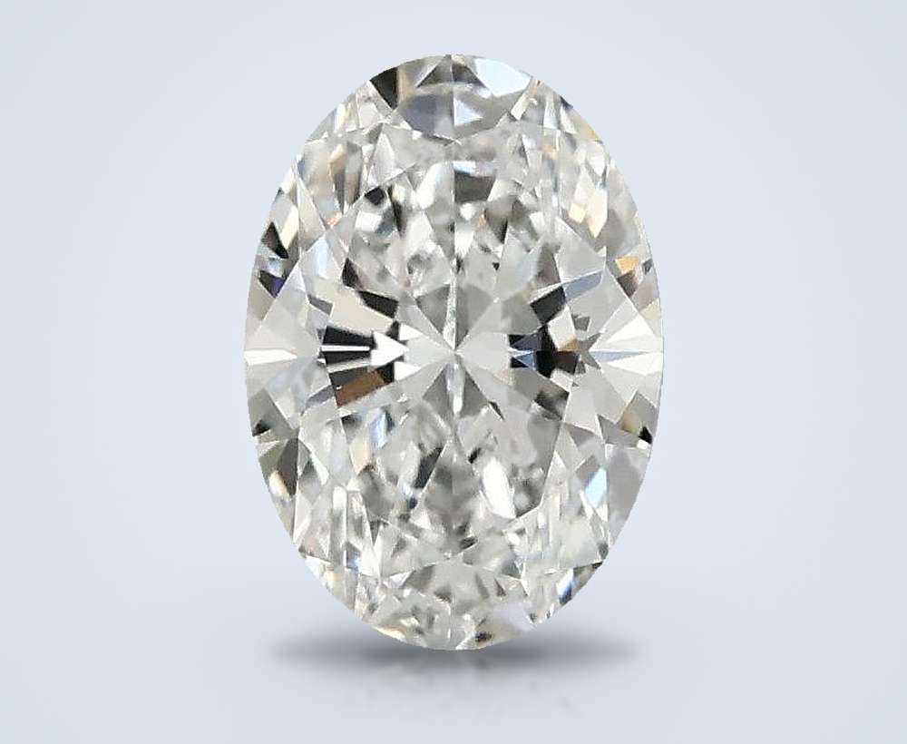 1.00 Carat Oval Lab Diamond