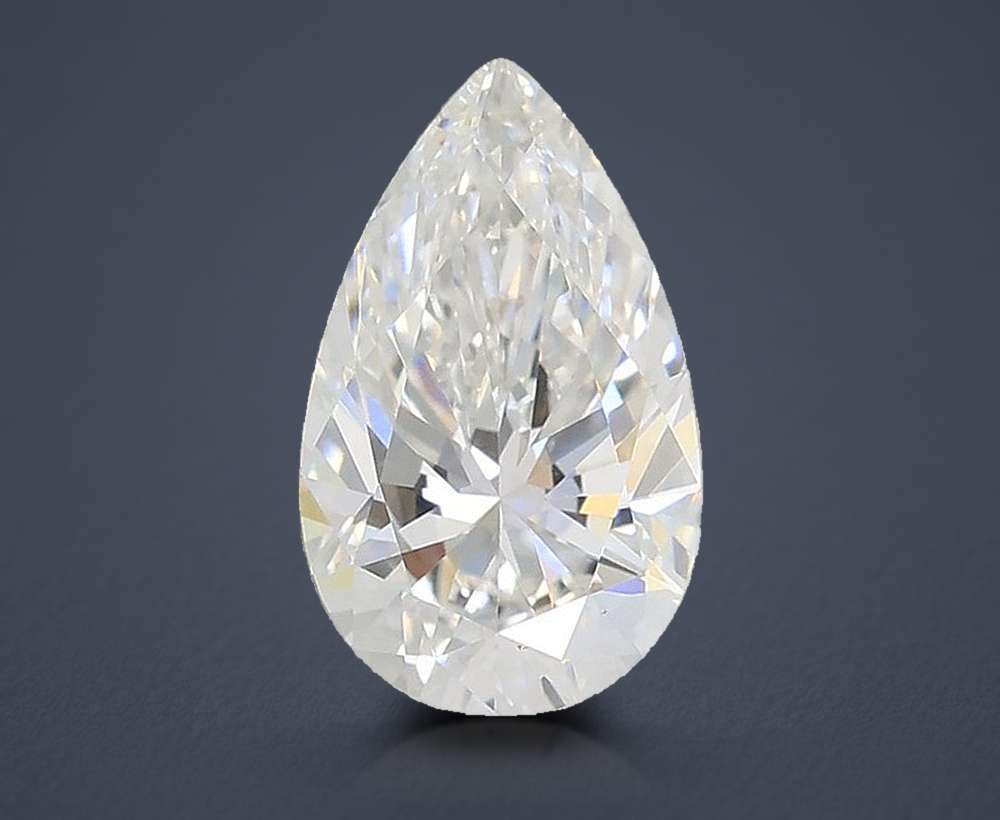 1.50 Carat Pear Lab Diamond