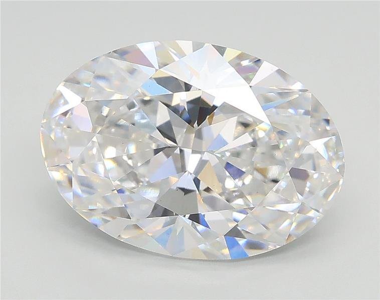 3.03ct D VS1 Rare Carat Ideal Cut Oval Lab Grown Diamond