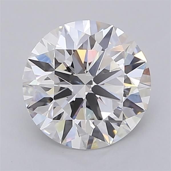 2.04ct F VS1 Rare Carat Ideal Cut Round Lab Grown Diamond