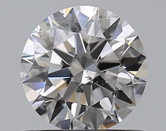 0.67ct E SI2 Rare Carat Ideal Cut Round Diamond