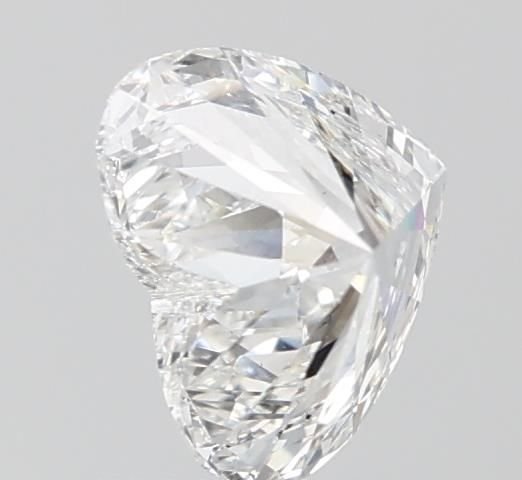 1.09ct F SI1 Rare Carat Ideal Cut Heart Lab Grown Diamond