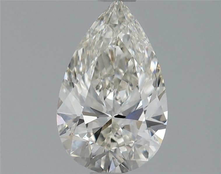 0.89ct H VS2 Rare Carat Ideal Cut Pear Lab Grown Diamond