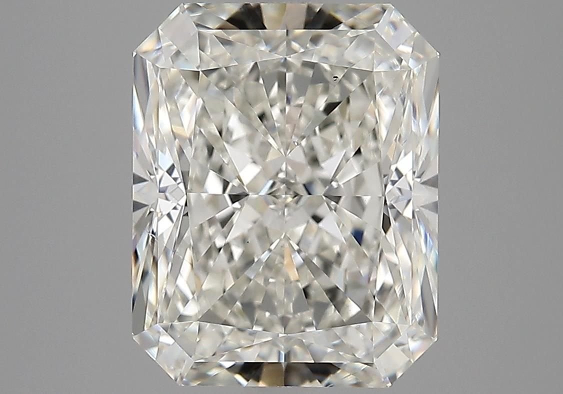 5.03ct J VS2 Rare Carat Ideal Cut Radiant Diamond