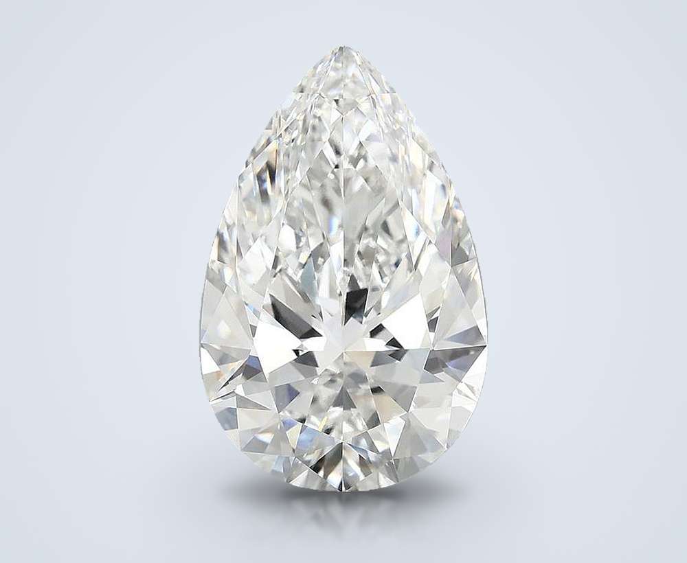 7.20 Carat Pear Lab Diamond