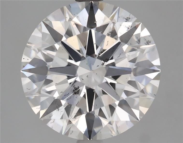 4.53ct F SI2 Rare Carat Ideal Cut Round Lab Grown Diamond