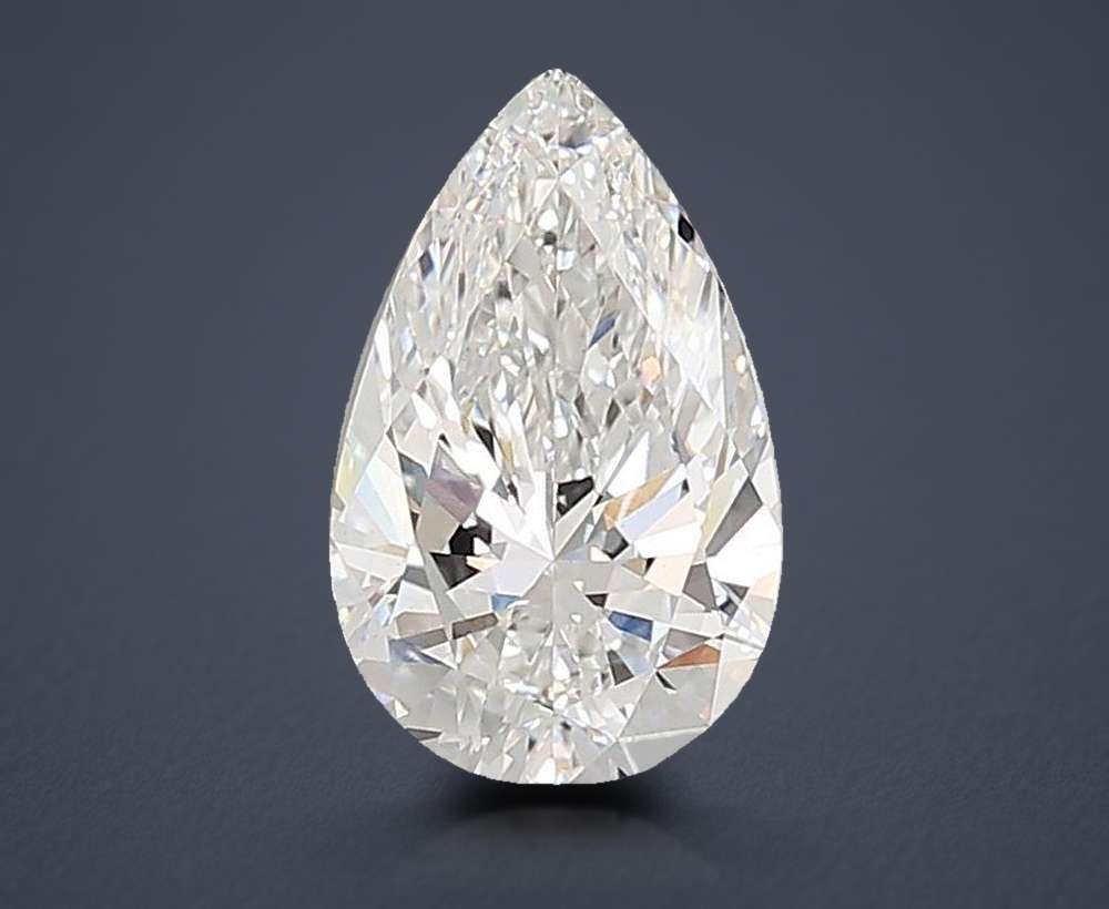 7.03 Carat Pear Lab Diamond