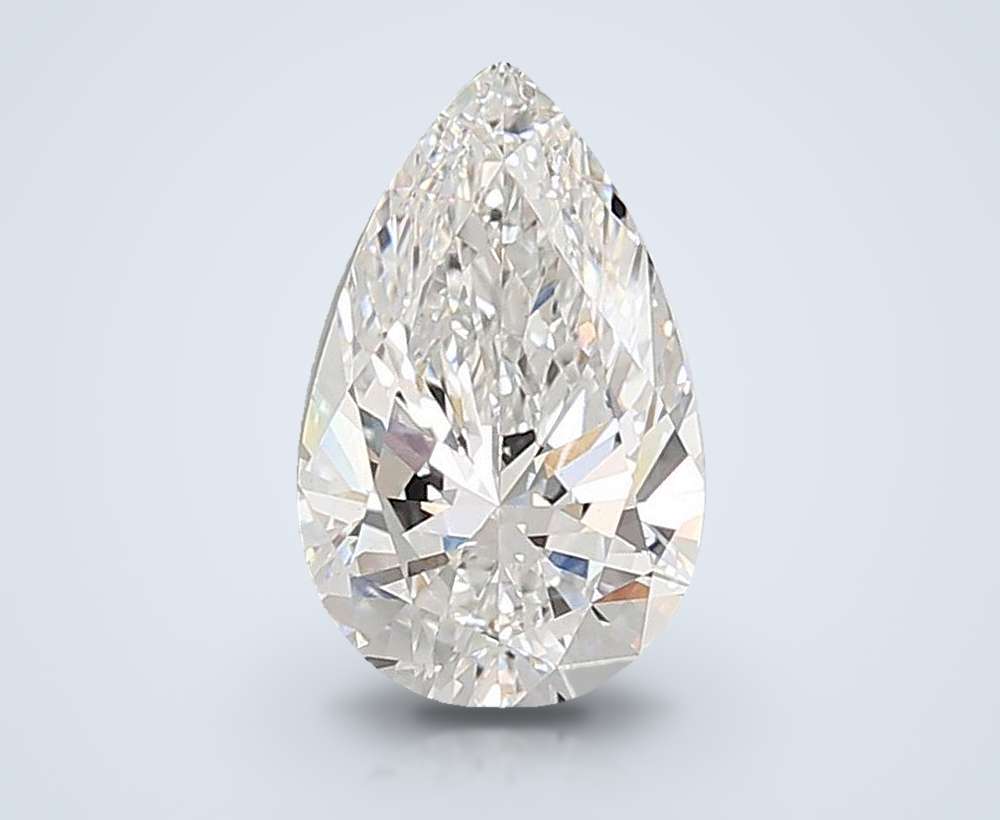 7.03 Carat Pear Lab Diamond