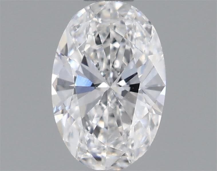 0.56ct D VS1 Rare Carat Ideal Cut Oval Lab Grown Diamond