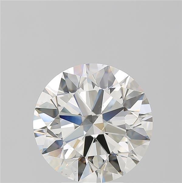 5.41ct K SI1 Rare Carat Ideal Cut Round Diamond