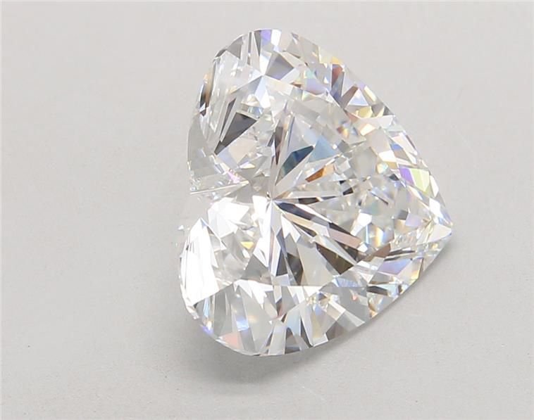 5.07ct E VVS1 Rare Carat Ideal Cut Heart Lab Grown Diamond