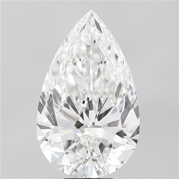 8.06 Carat Pear Lab Diamond