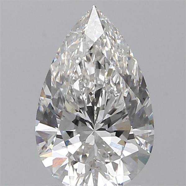 2.11ct H VS2 Rare Carat Ideal Cut Pear Lab Grown Diamond