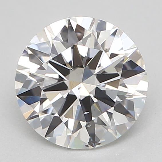 0.55ct F SI1 Rare Carat Ideal Cut Round Diamond