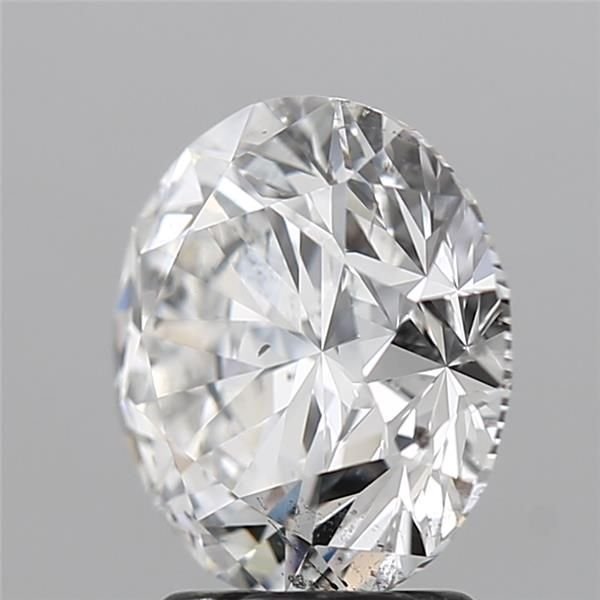 3.03ct E SI2 Rare Carat Ideal Cut Round Diamond