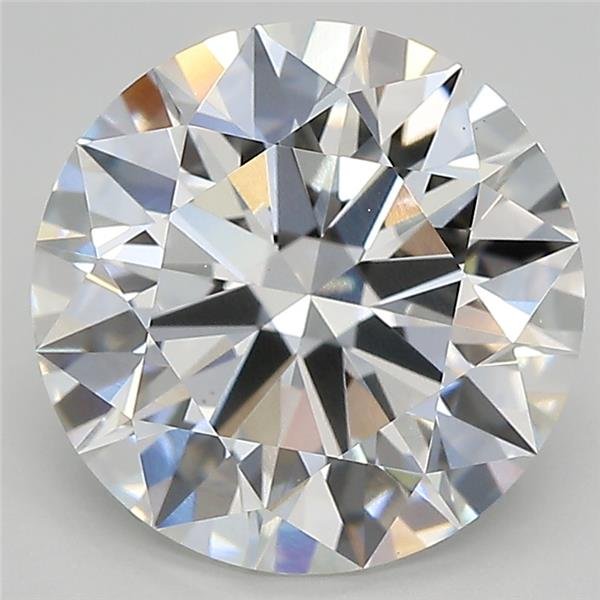 4.09ct E VS1 Rare Carat Ideal Cut Round Lab Grown Diamond