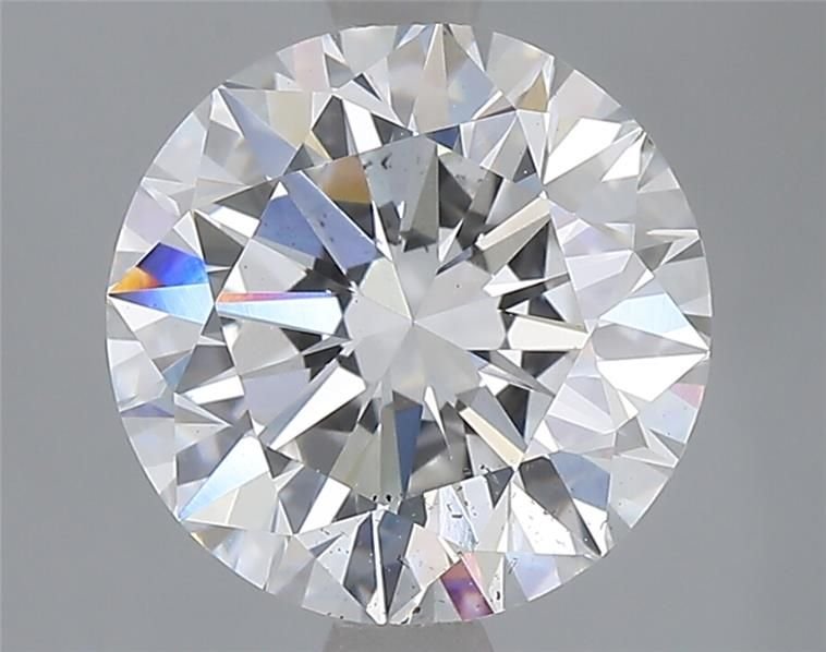 2.60ct G SI1 Excellent Cut Round Lab Grown Diamond