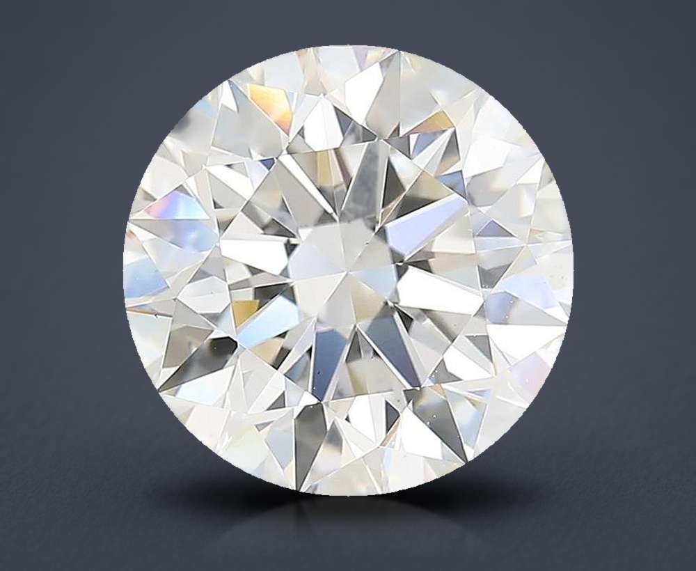 4.89 Carat Round Lab Diamond