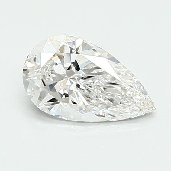 0.65ct E VS1 Rare Carat Ideal Cut Pear Lab Grown Diamond