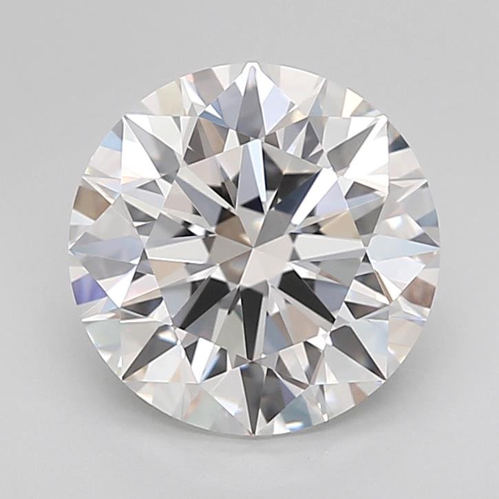 2.32ct D VVS2 Rare Carat Ideal Cut Round Lab Grown Diamond