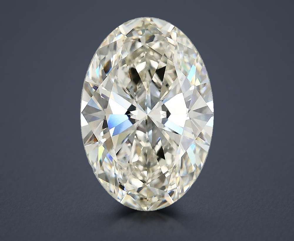 4.81 Carat Oval Lab Diamond