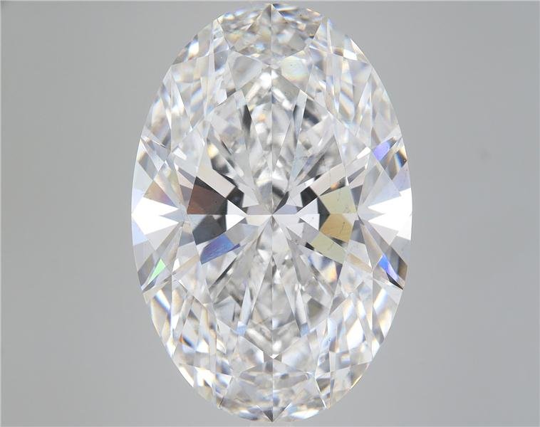 16.90ct F VS2 Rare Carat Ideal Cut Oval Lab Grown Diamond