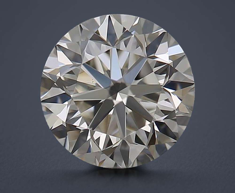 0.70 Carat Round Natural Diamond