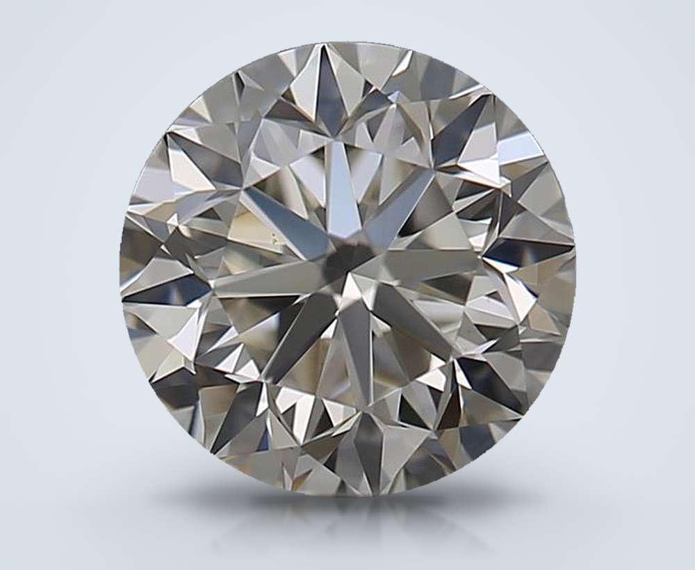 0.70 Carat Round Natural Diamond