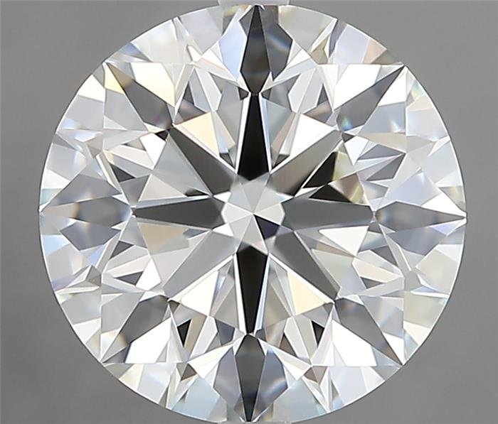 3.52ct J VVS2 Rare Carat Ideal Cut Round Diamond