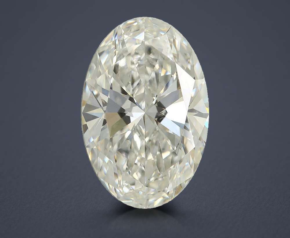 6.73 Carat Oval Lab Diamond