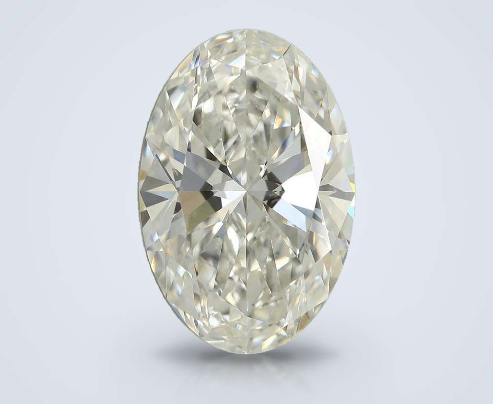 6.73 Carat Oval Lab Diamond