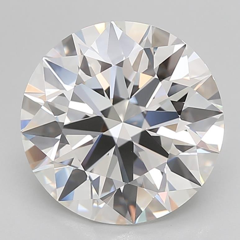 5.04ct H IF Rare Carat Ideal Cut Round Lab Grown Diamond