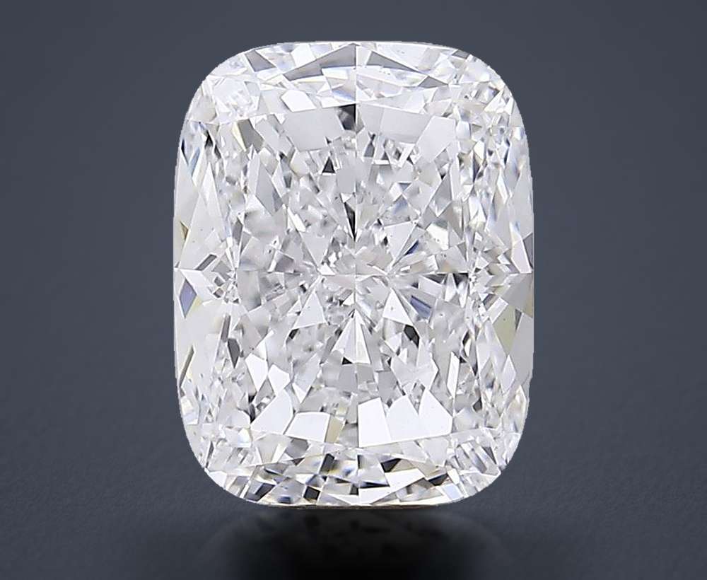 6.52 Carat Cushion Lab Diamond