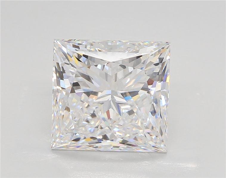 5.59ct D VS1 Rare Carat Ideal Cut Princess Lab Grown Diamond