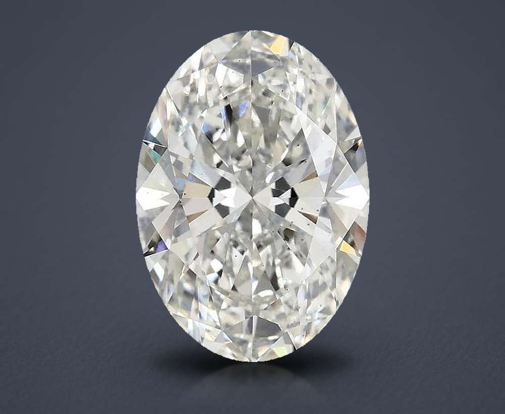 2.92 Carat Oval Lab Diamond